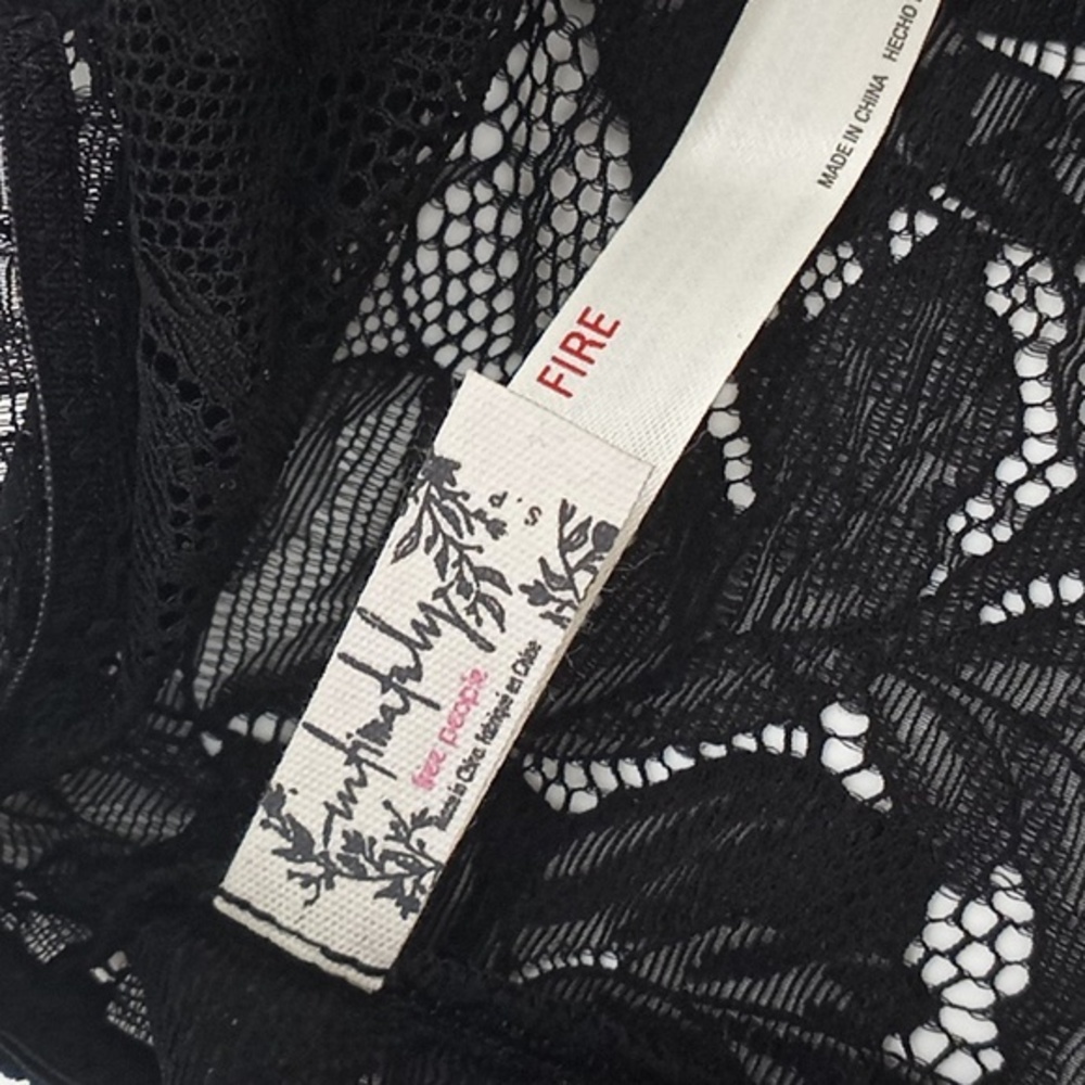 Sold! Free People 2pk Everyday Lace Longline Bralette Black S‎ - Picture 10 of 14